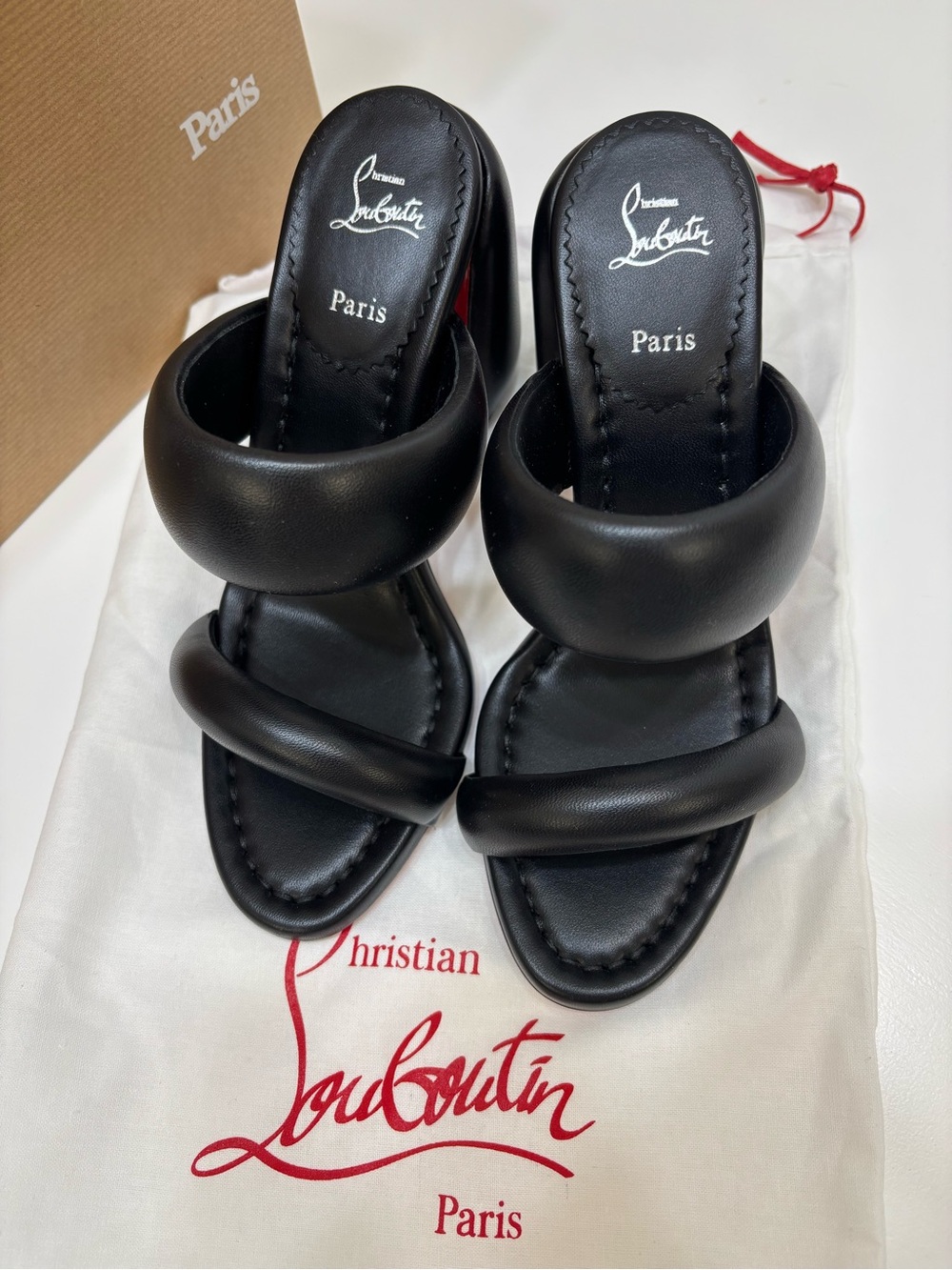 🖤 Christian Louboutin Inflama Sab 85 Sandals — NWT — Sz 36 - Picture 2 of 13